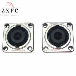 (2)Two Original Neutrik NL8MPRXX Female 8 Pin SpeakON Connectors- Square Configuration