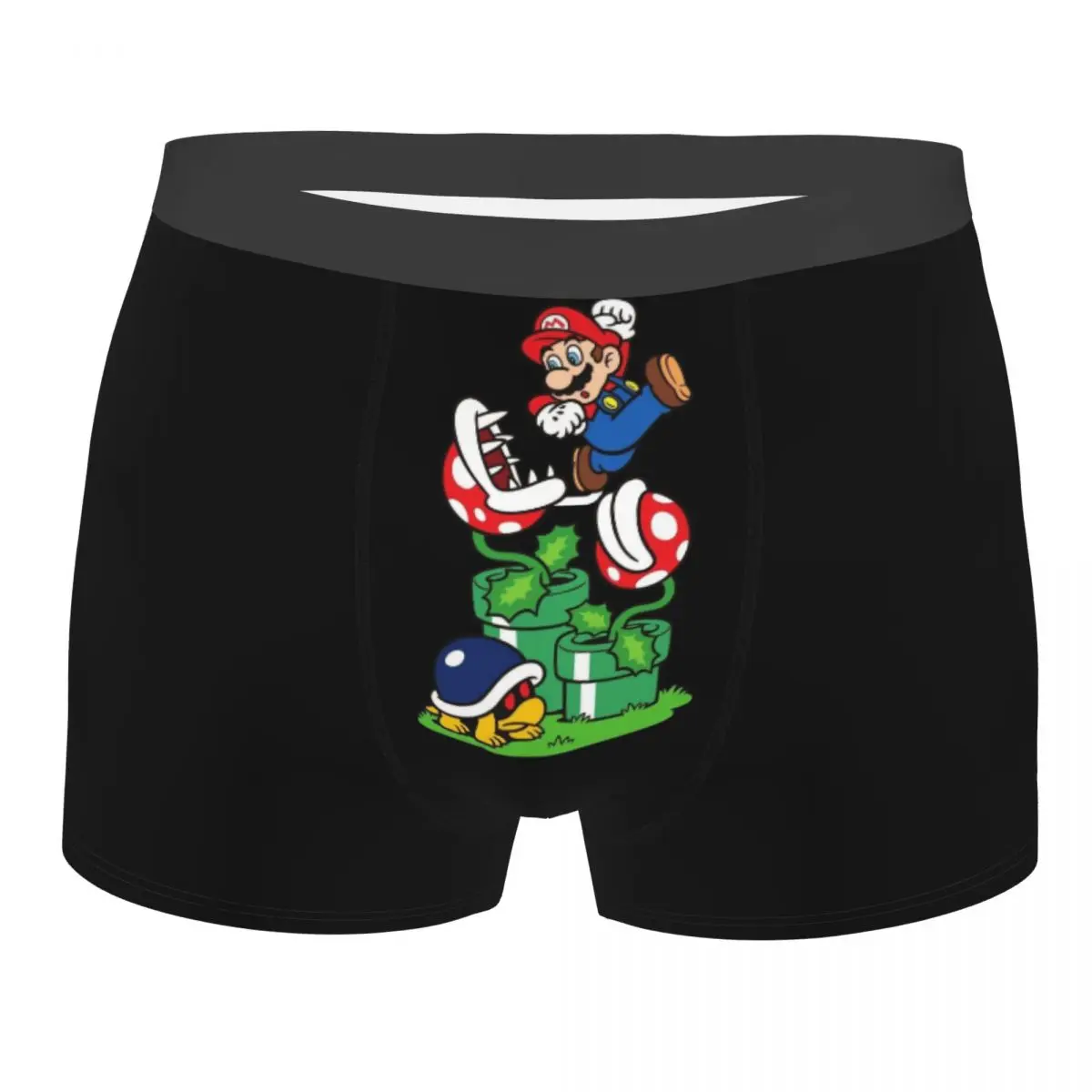 

Пользовательское игровое нижнее белье M-Marioed, мужские эластичные трусы-боксеры, шорты, мягкие трусы для Homme