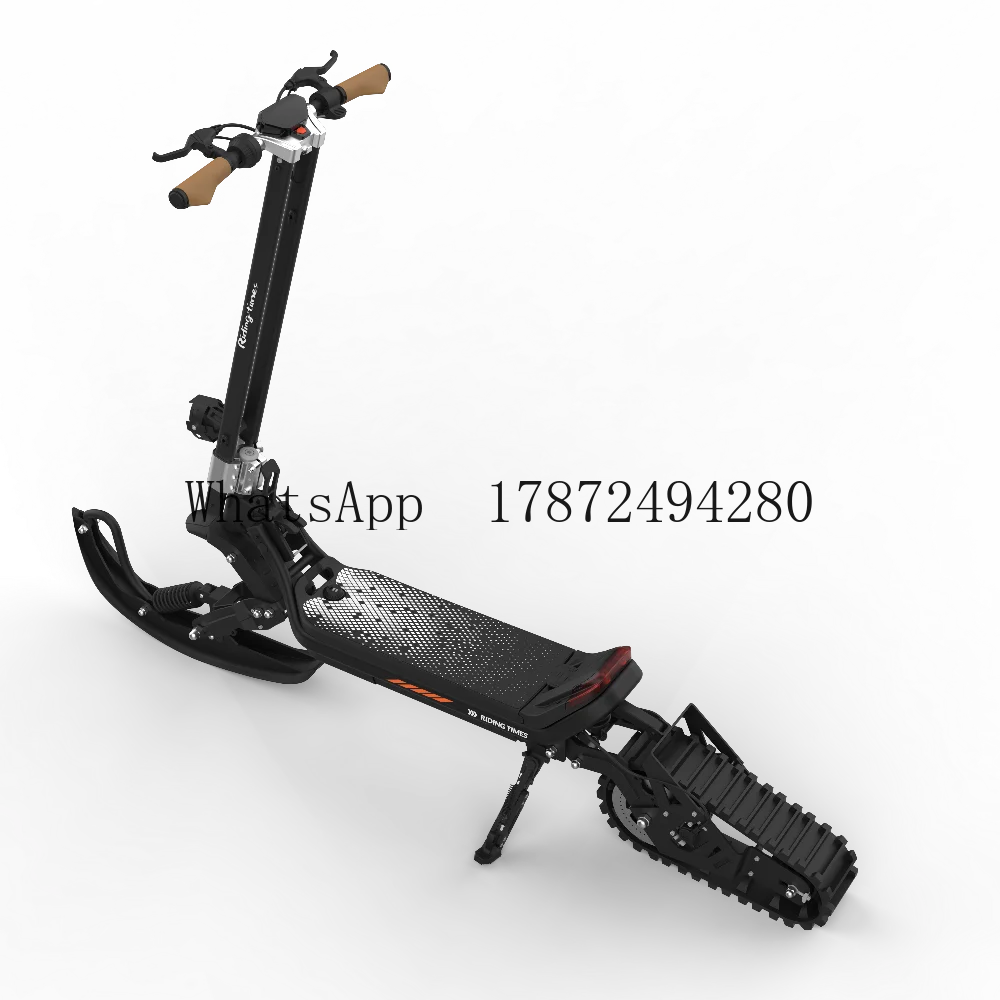 

& Ski Electric Scooter Arrival 54.6V 2500W 3-in-1 Electric Snow Scooter E-Scooter With 20.8Ah/30Ah Removable Battery - Sled