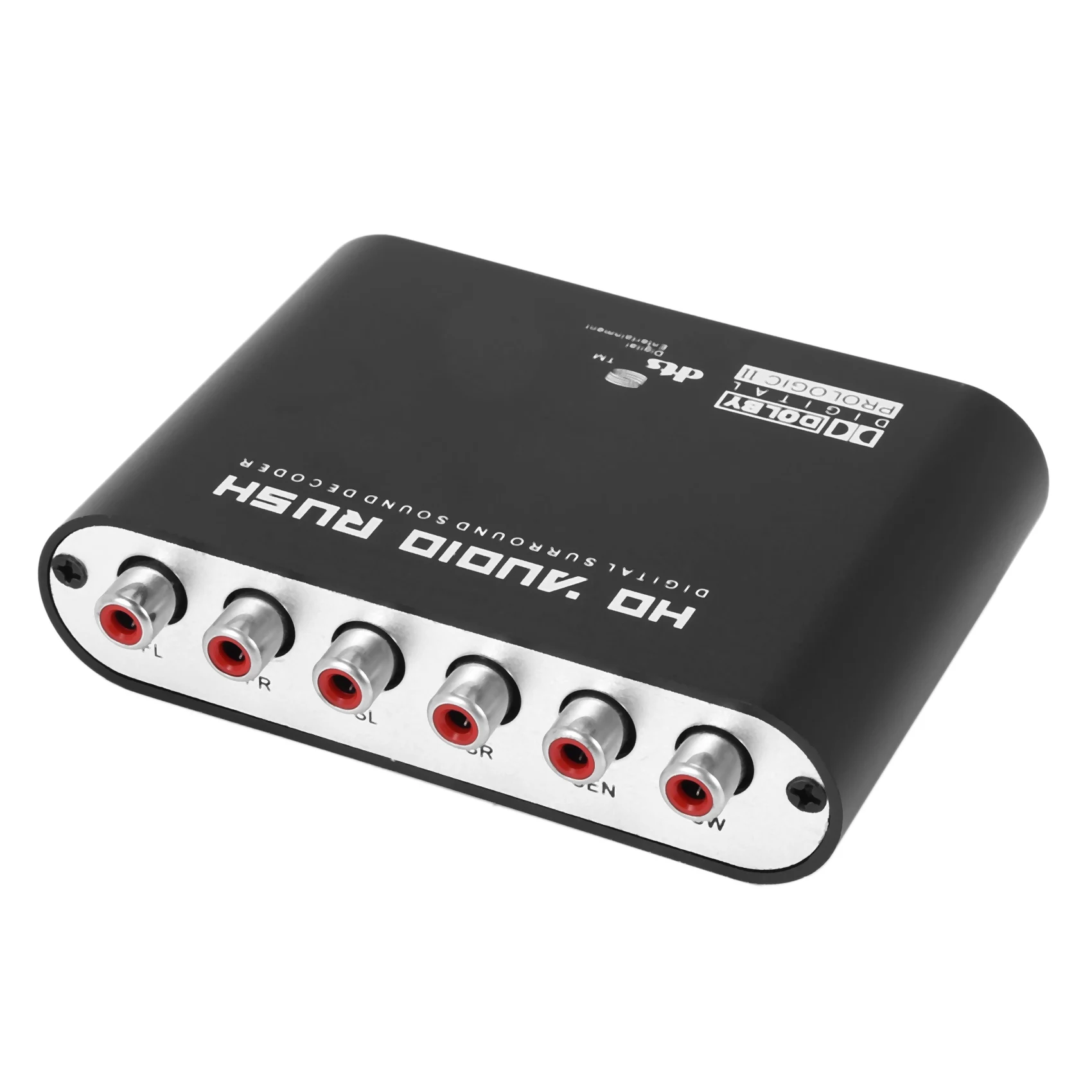 Dekoder audio 5.1 CH SPDIF koncentryczny na DTS AC3 cyfrowy na wzmacniacz 5.1 konwerter analogowy dla odtwarzacza DVD,