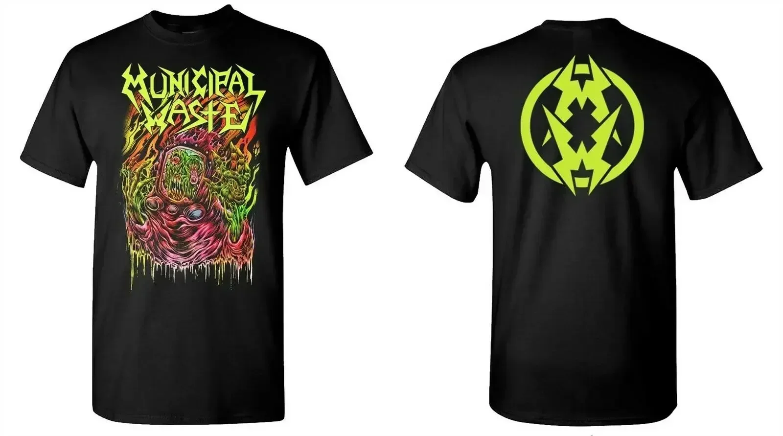 Municipal Waste Cd Lgo Skinner Mw Shirt New Fatal Feast Toxic