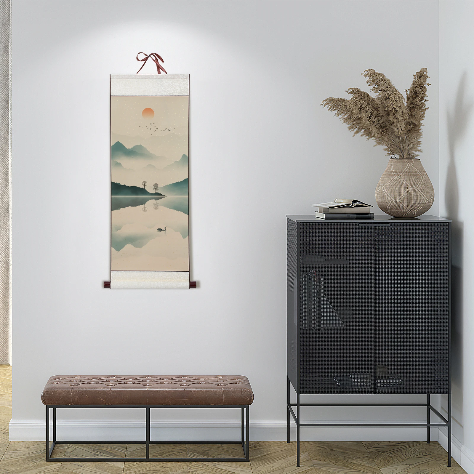 

1pc Blank Hanging Scroll Painting Paper For Kids Calligraphy Art Chinese Xuan Paper Drawing Writing Supplies Sketch Notebook Art