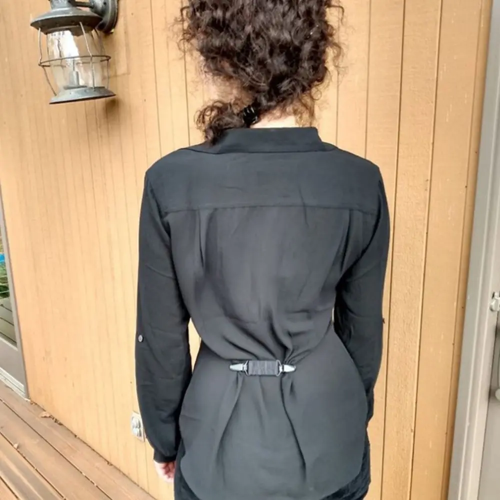 Color Multifunctional Clip for Women  to Tighten Dress Cardigan Collar Clips Shirt Clips Shawl Clip Fit Dress Cinch Clips
