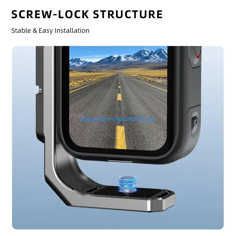 Quick Release L-Rahmenhalter für Action-Kamera mit 1/4-Zoll-Gewindebasis Daily Y4QF – Detail 9