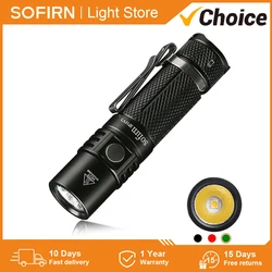 Sofirn SP10 V3.0 Mini LED Flashlight 14500 AA Pocket Light Torch LH351D 90 High CRI 5000K 1000lm Max Waterproof Mini Torch