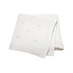 Solid Color Muslin Baby Swaddle Blankets Plain Breathable Infant Crib Blanket Newborn Boys & Girls Cover Towel Blankets