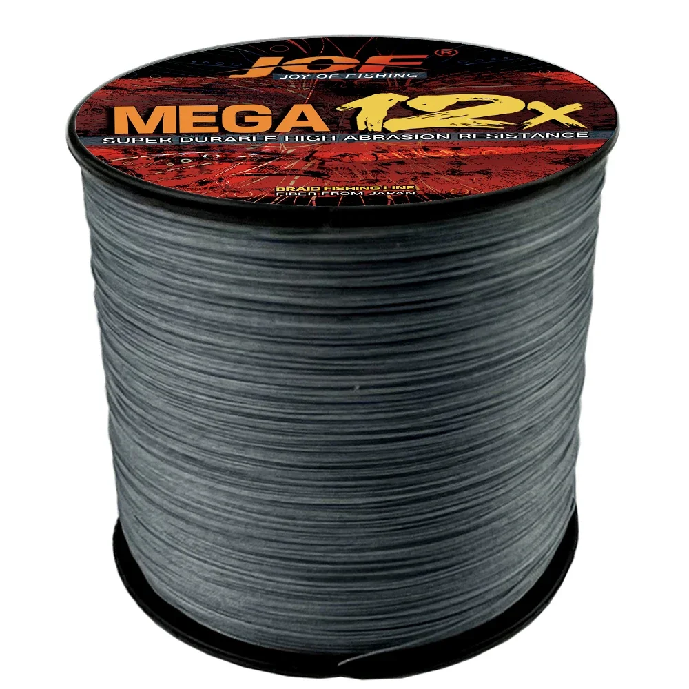 300m Big Game PE Fishing Line Multifilament Braided Wire 12 Strands 0.16mm-0.55mm Diameter for Sea/Boat Fishing Tackle 25-120LB