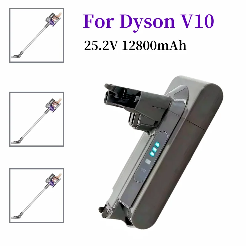 

12800 мАч 25,2 В подходит для аккумулятора серии V10 DC31A DC34B SV03 DC62 SV10 SV11 SV12 SV14 SV15 для пылесоса