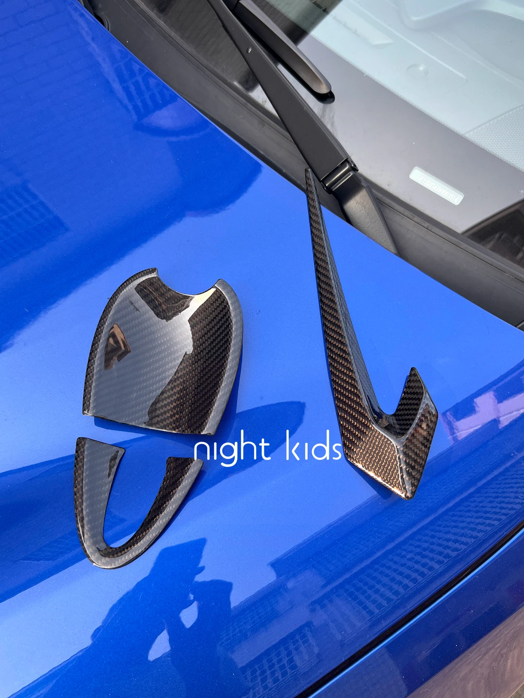 Night Kids for Mazda MX-5 ND Carbon Fiber Wing Trim Spoiler 2016-2023 MX5ND Carbon Fiber Accessories