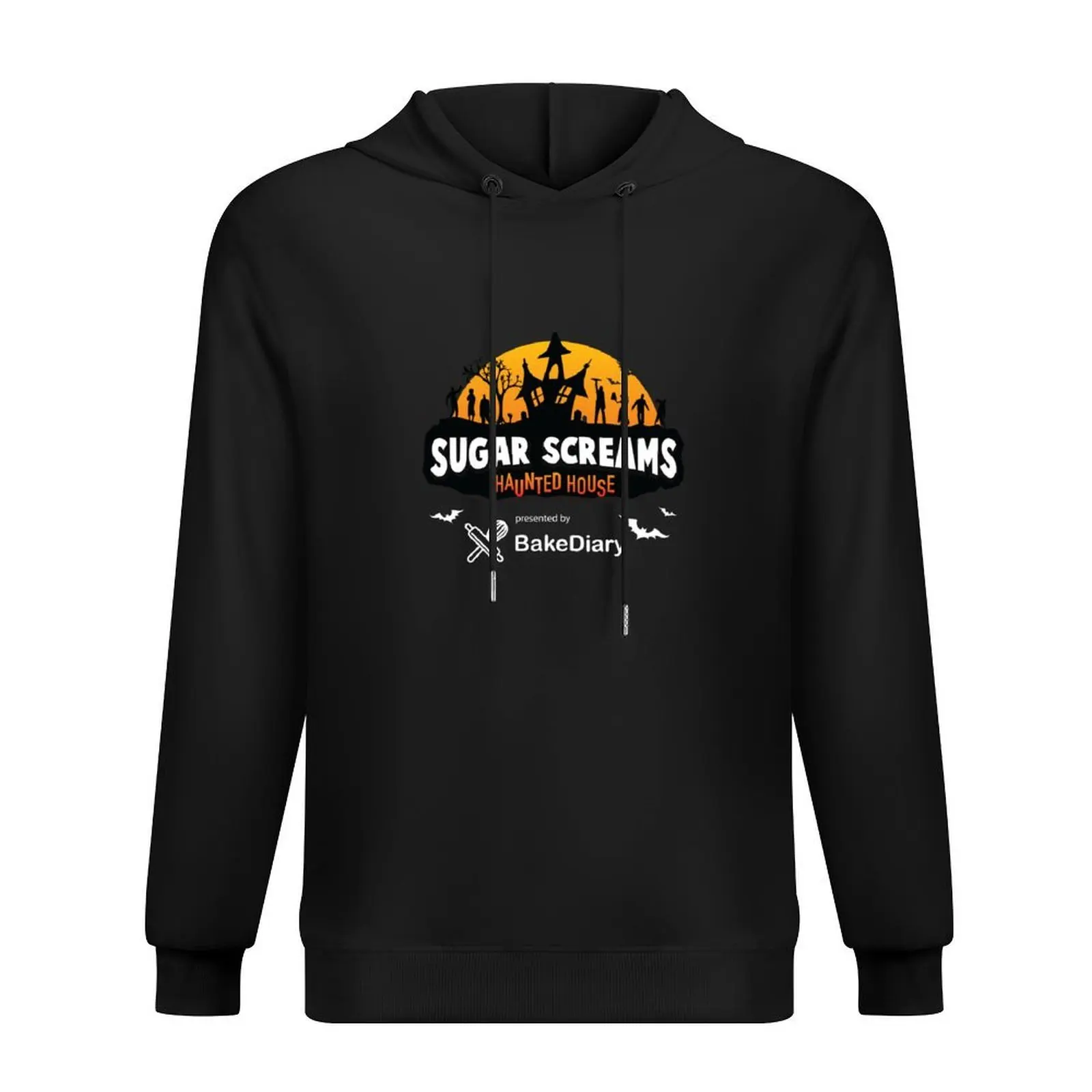 Sugar Screams Logo Hoodie hooded shirt korean style clothes autumn new products men wear pullover hoodies