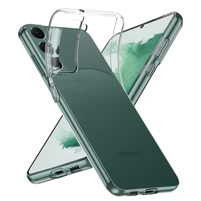 Transparent Soft Case For Samsung Galaxy S20 FE S21 S22 S23 Ultra S9 S10 Plus S10E Phone Shell For Note 20 9 10 Lite Back Cover