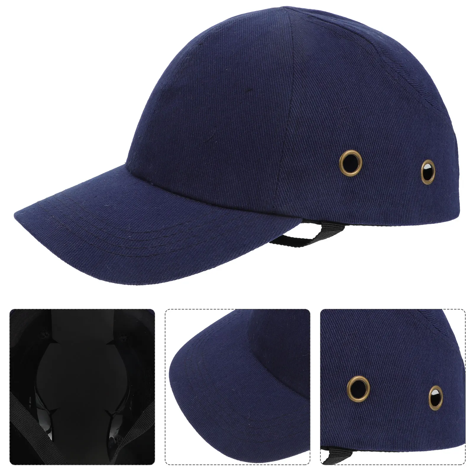

Adjustable Hat for Men Women Lightweight Hard Baseball Cap Protective Anti Impact with Ventilation Outdoor