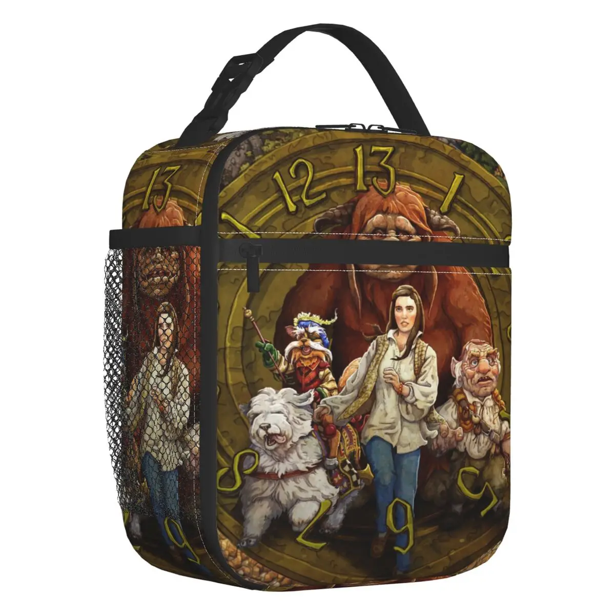 

Labyrinth Insulated Lunch Tote Bag for Women Movie Portable Cooler Thermal Bento Box School