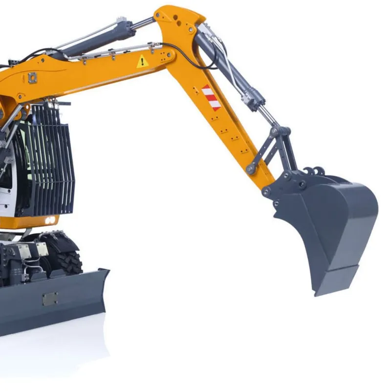 LR914 1:14 RTR RC Hydraulischer Radbagger mit 8-Wege-Ventil, 4×4 Bagger mit Achsverriegelung, Upgrade mit Bürstenlosem Motor, Baufahrzeug