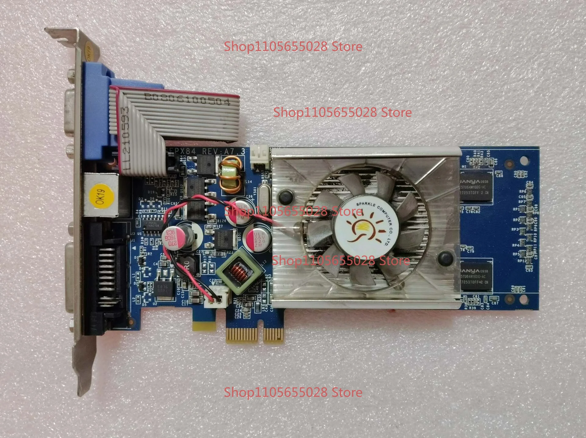For Jingyu PCI-E 1x Interface Graphics Card GeForce8400GS