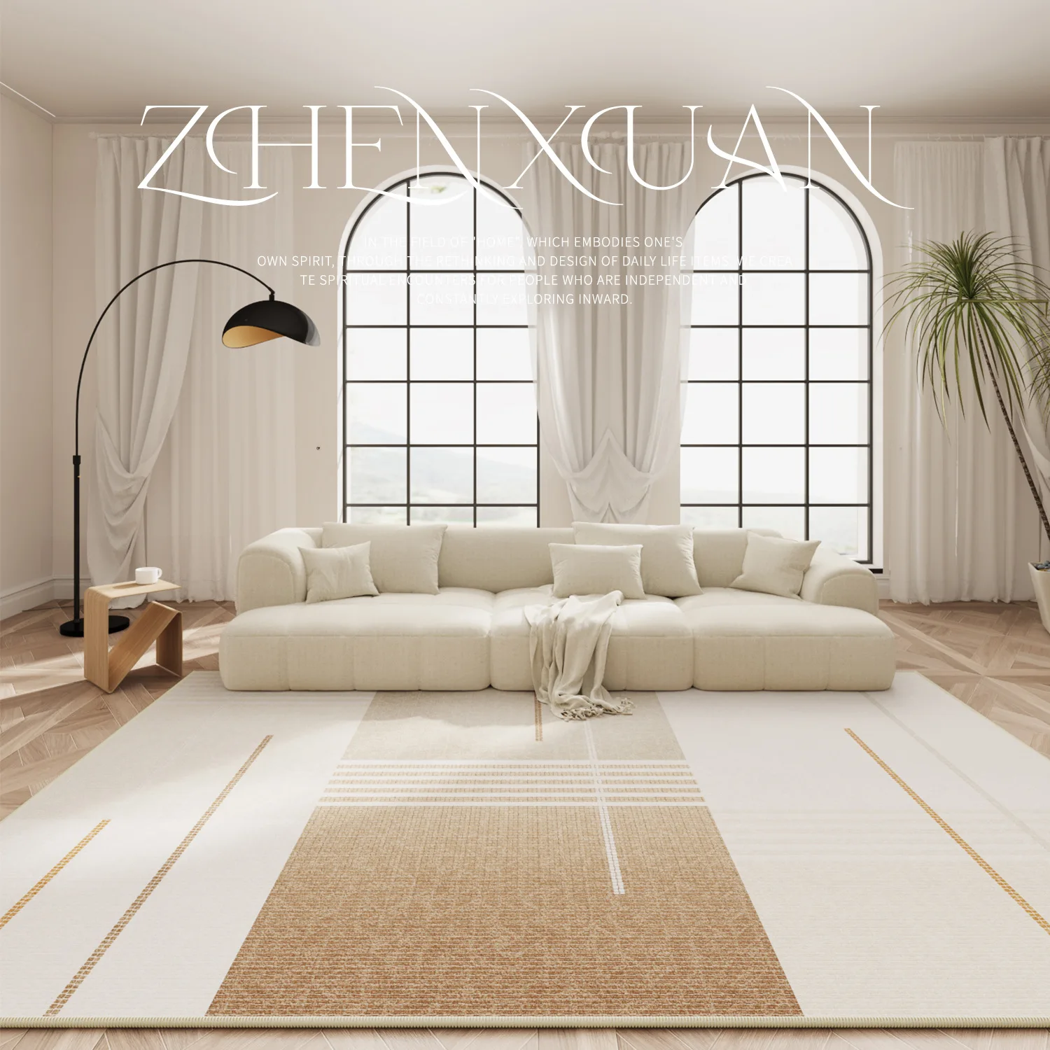 

Премиальный ковер для гостиной, простой простой диван, журнальный столик, напольный коврик, трехзащитное кольцо, флисовый ковер для гардероба, фото, ковер для спальни