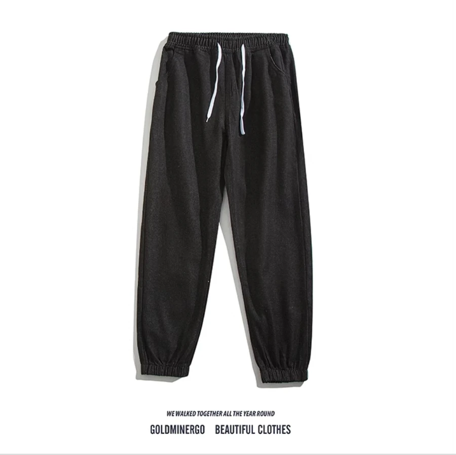 Trendy High end Rascal Handsome Street Explosion Micro Pull Pants