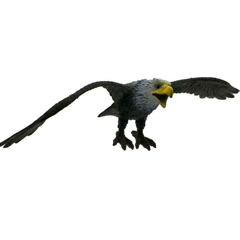 Simulation Eagle PVC Forest Animal Bionic Toys Big Bird Plastic Model Decoration Props Prank Baby Funny Gift Children\'s Toys