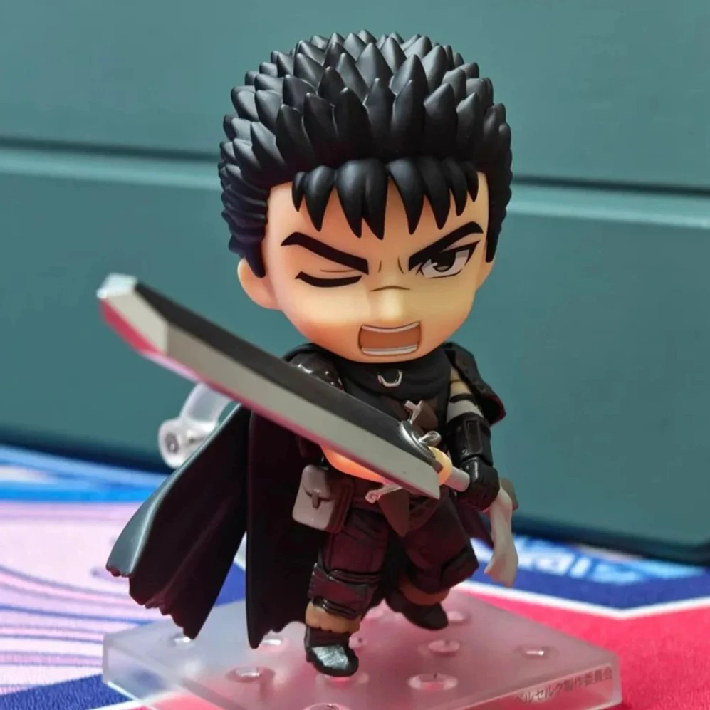 Modelo de Figura articulada Berserk Guts Black Swordsman, versión Q n. ° 2134