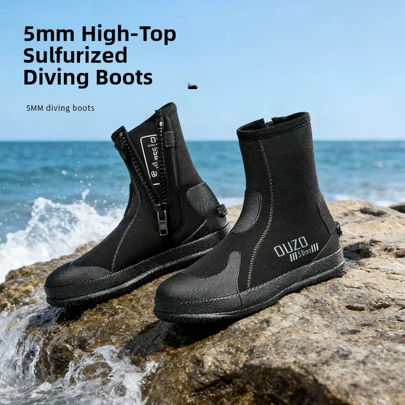 chaussures-de-plongee-epaissies-de-5-mm-anti-perforation-resistantes-a-l'usure-antiderapantes-pour-le-surf-chaussures-de-plage-et-de-riviere-a-tige-haute-pour-la-plongee-en-apnee-vulcanisees-pour-la-randonnee
