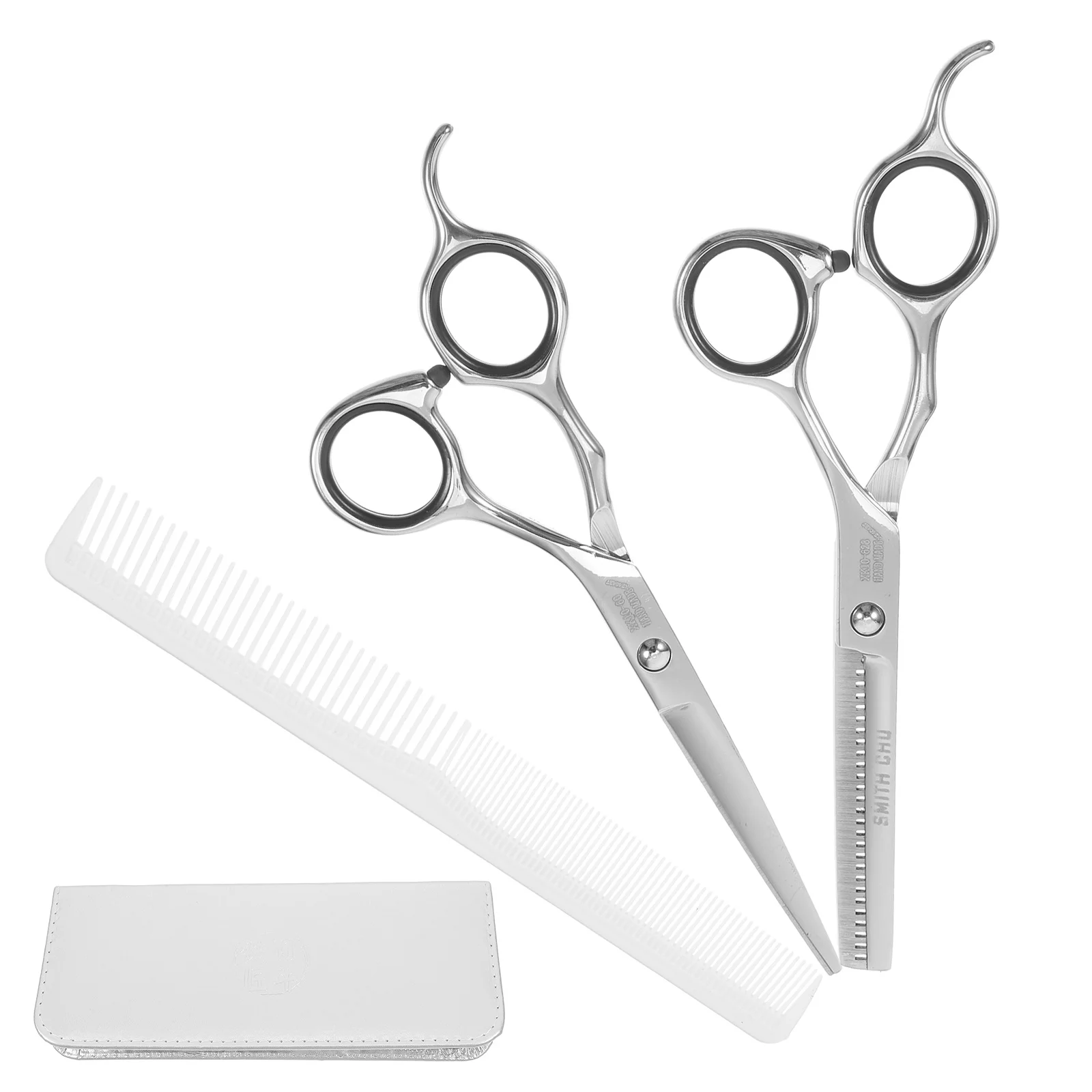 

1Set Hairdressing Scissors Professional Hair Cutting Set Stainless Steel Flat Teeth Scissor Haircut Tool Barber Shop Home