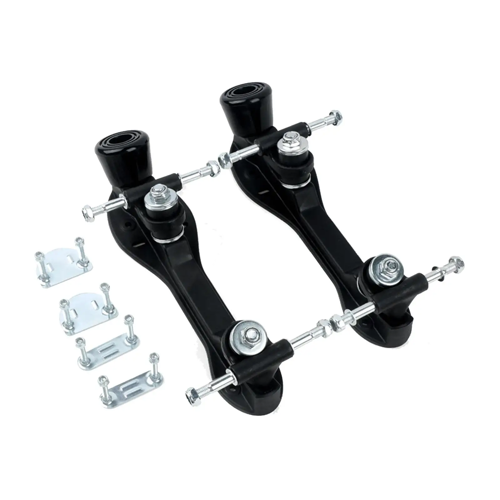 Roller Skate Base Double Row Roller Bracket Teen Parts Easy to Install