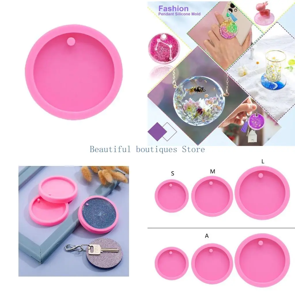 

U4lf круглые собачьи кости висящие бирки с эпоксидной формой ультрафиолетовой эпоксидной формы подвесной силиконовой плесень