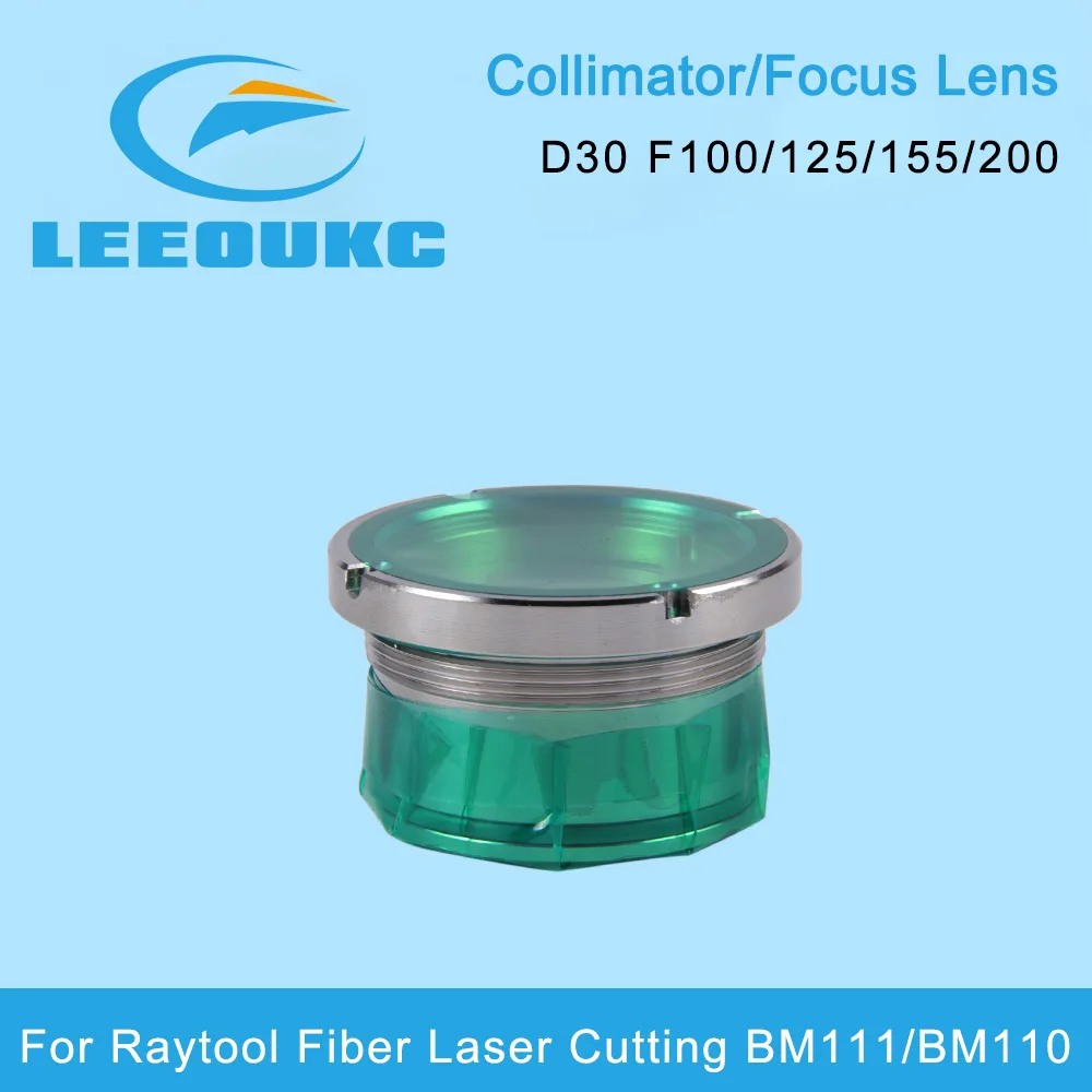 Imagem -02 - Leeouke-colimação e Focagem Lente Cabeça de Corte a Laser Raytools Bm111 D30 F100 125 mm 155 mm 120ag0800a