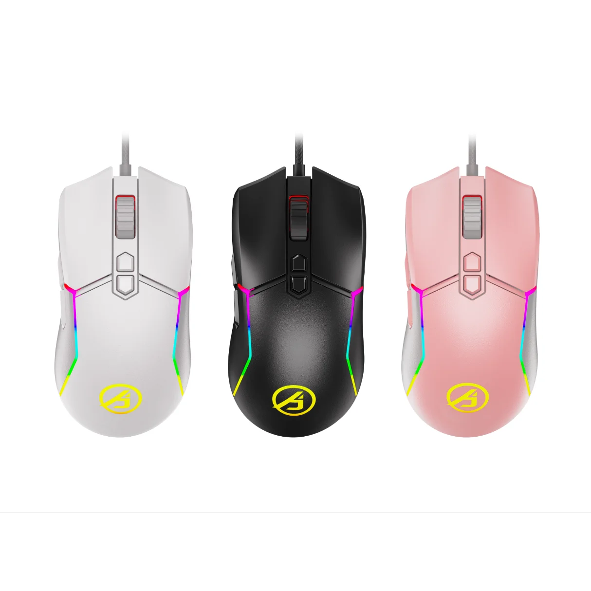 

AIMAX недавно выпустила новую модель игровой мыши RGB с проводным подключением для геймеров