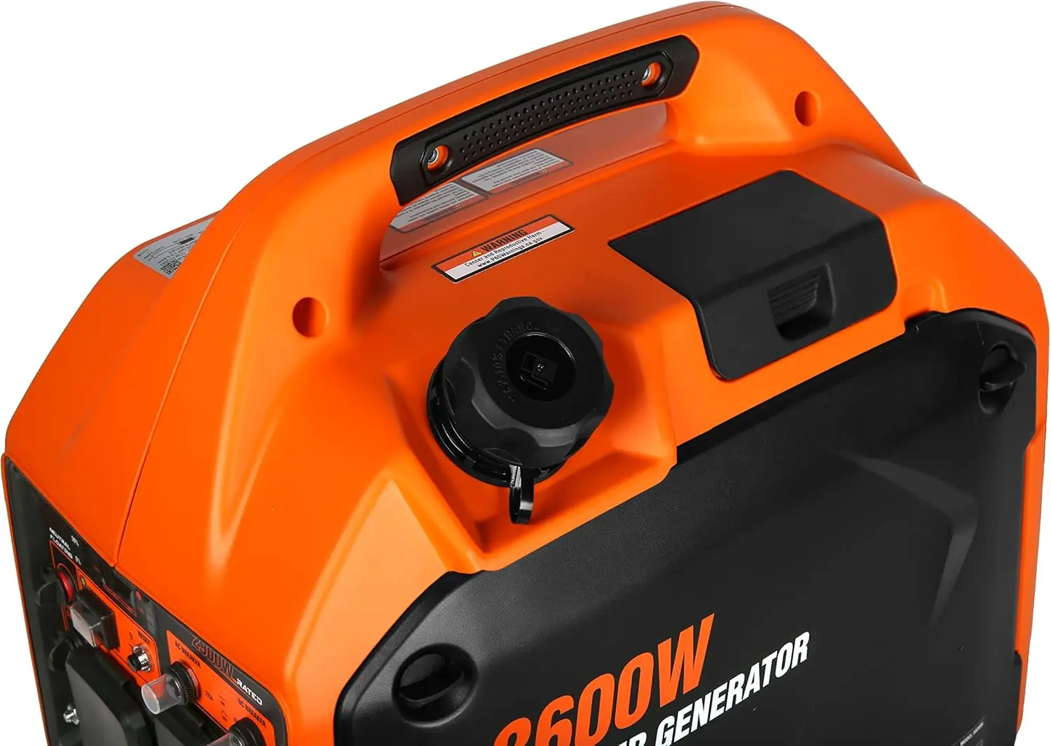 مولد عاكس محمول بقدرة 3600 وات، RV جاهز، هادئ وخفيف الوزن مع إيقاف الوقود (56360i)