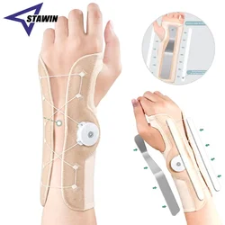 1PCS Wrist Brace for Carpal Tunnel Relief Night Support, Support Hand Brace with 3 Stays, Adjustable Wrist Support Splint Unisex