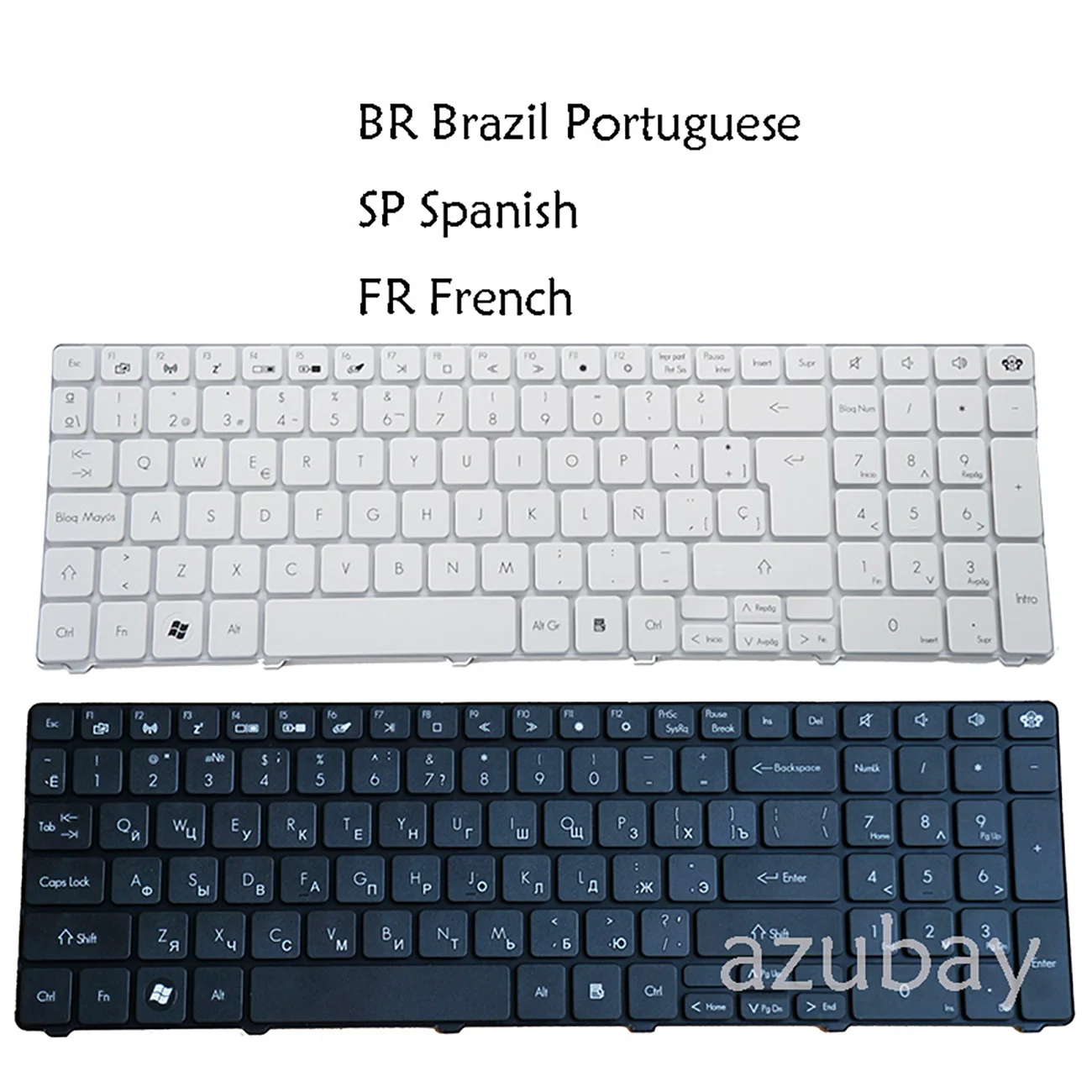 

Французская AZERTY испанская BR португальская клавиатура для шлюза ID58 ID59 NEW90 NEW95 NV50 NV53 NV59 NV79c PEW71 PEW72 PEW76 Q5WPH