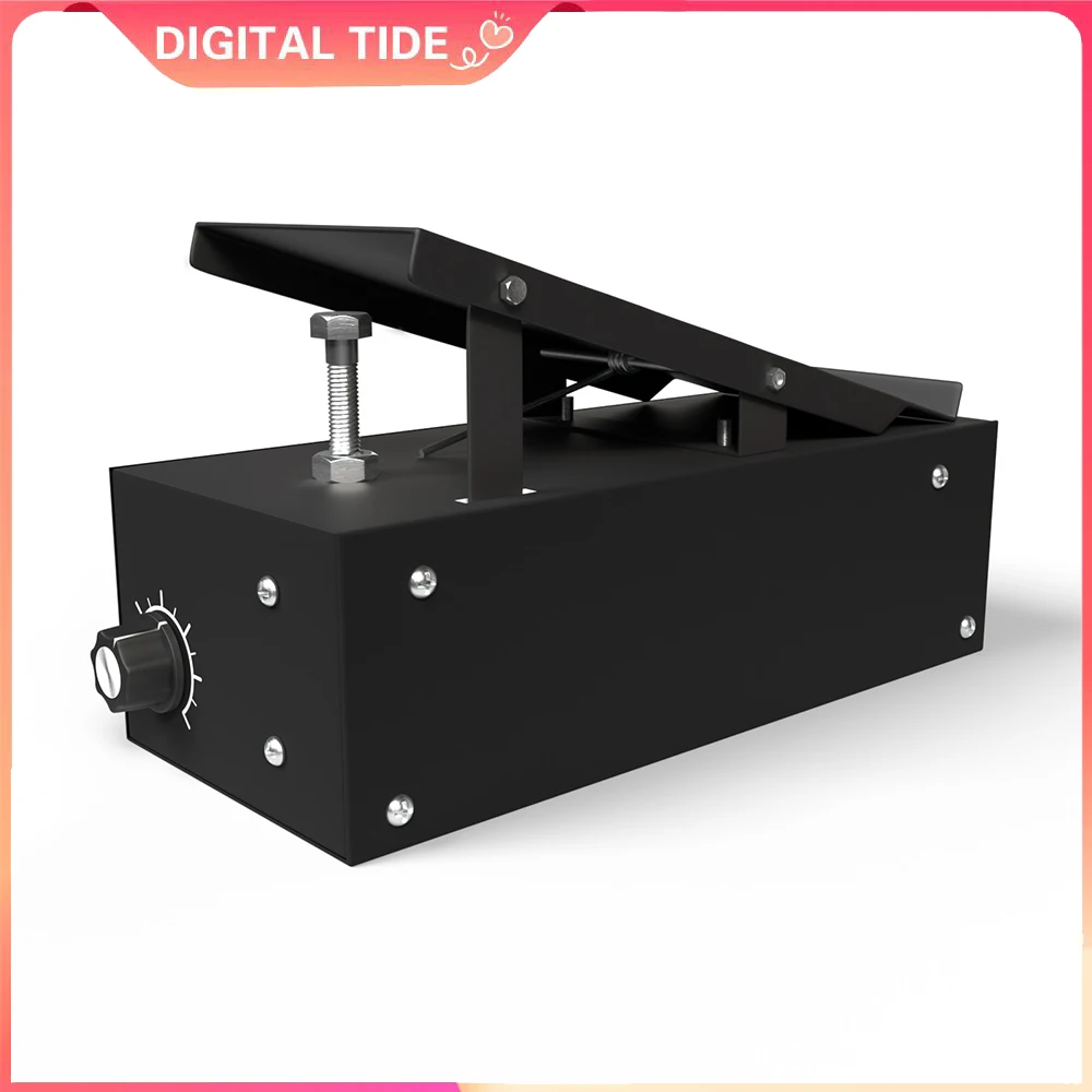 2+3 Pins Foot Pedal Power Amperage Controller Current Stepless Adjustable Switch For TIG ATGW Spot Weldding IGBT Machine