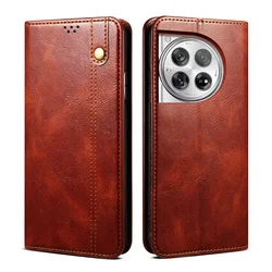 Flip Case For Oneplus 15 13 12 R 13R 15R 10 Pro 5G Luxury Cover Texture Leather Book Skin One Plus 15R 13T 11 Ace 6 3 Pro Funda