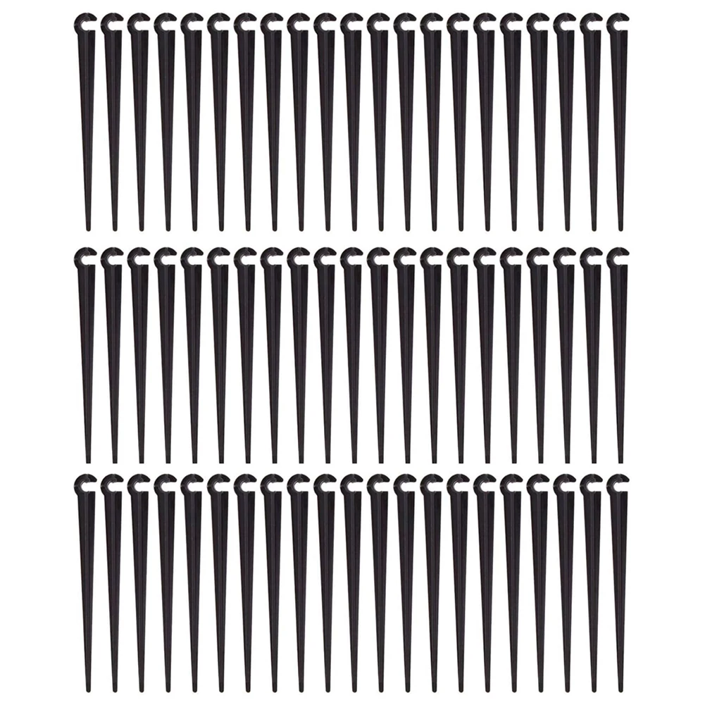 

500 шт., опорный кол для капельного орошения, многофункциональный фиксирующий столб, держатель для капельного орошения для овощных трав, сада