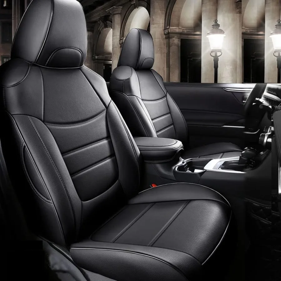 

Чехлы на автомобильные сиденья RAV4 на заказ для Select RAV4 2019 2020 2021 2022 2023 2024 2025 LEXLE XLE Premium Limited, полный комплект из кожи