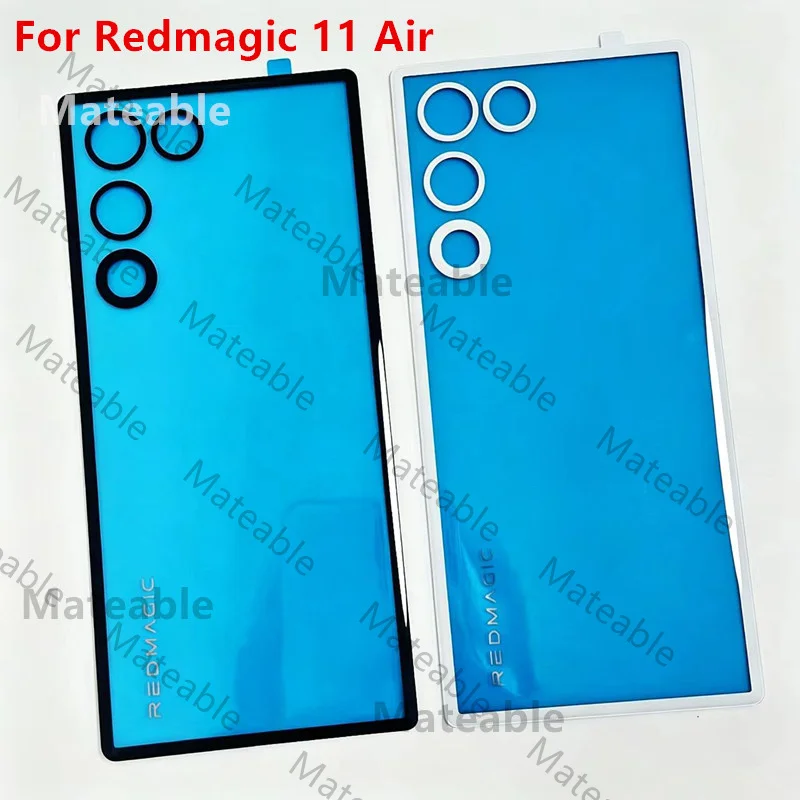 11Air Rear Housing For ZTE Nubia RedMagic 11 Air Red Magic Back Cover Battery Case Replace Repair Spare Parts NX799J