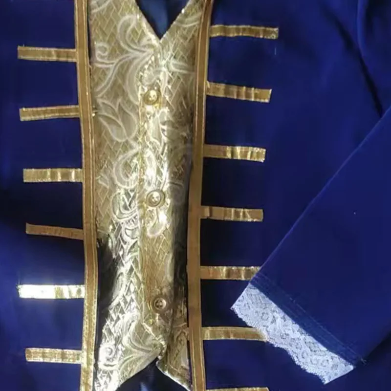 Classic Anime Movies Beauty and The Beast Anime Jacket Robe Halloween Cosplay top regali per feste per ragazzi con fiocchi di parrucche