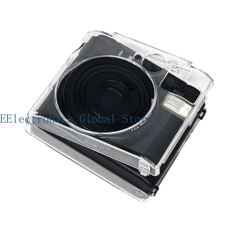 غطاء حماية للكاميرا 462B شفاف مع مساحة تخزين للصور وأشرطة شفافة #5