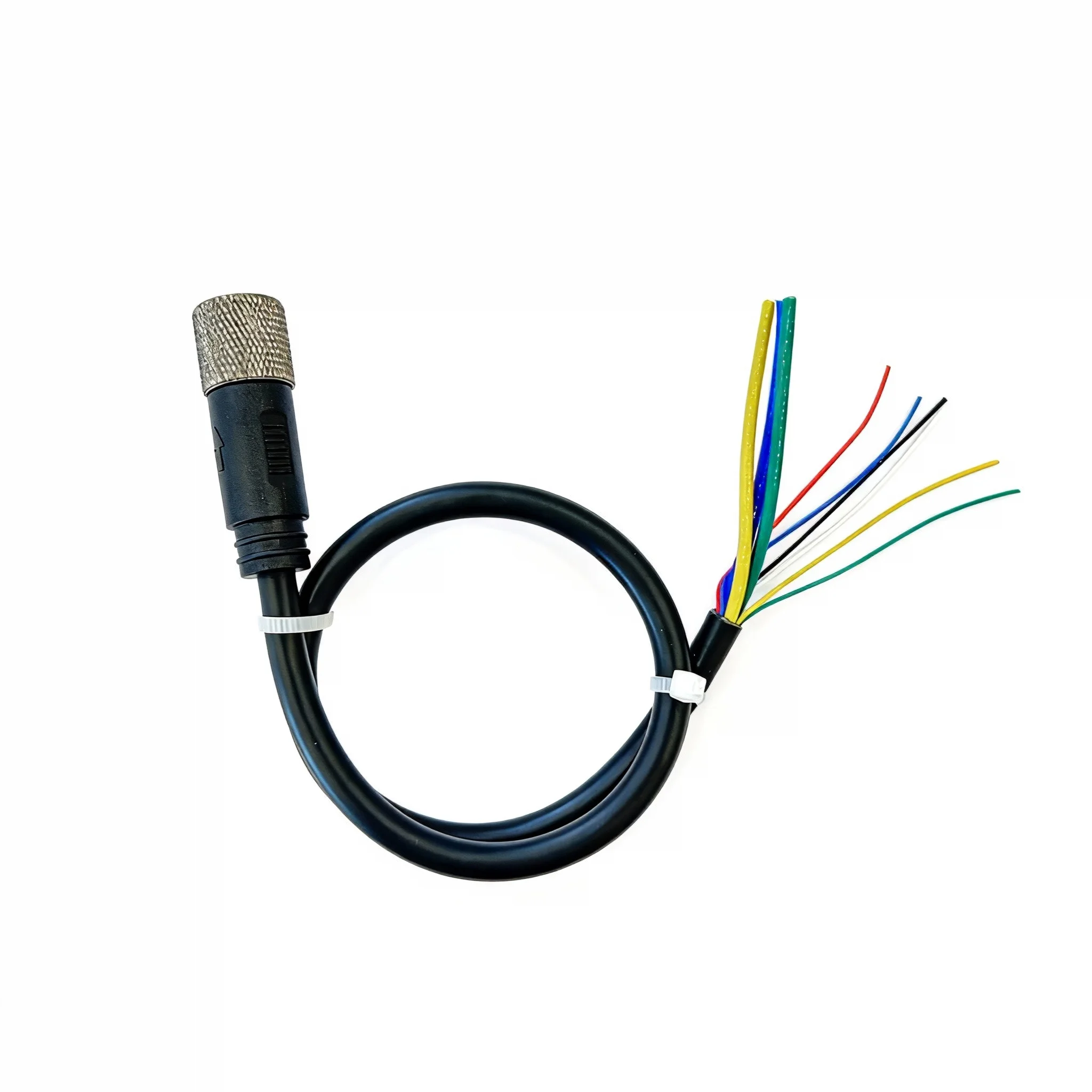 

YLS L915 9 pin Waterproof Connector Screw Locking Male Cable For Motor L=450mm Mutual Connector Electric Bike For Hub Motor