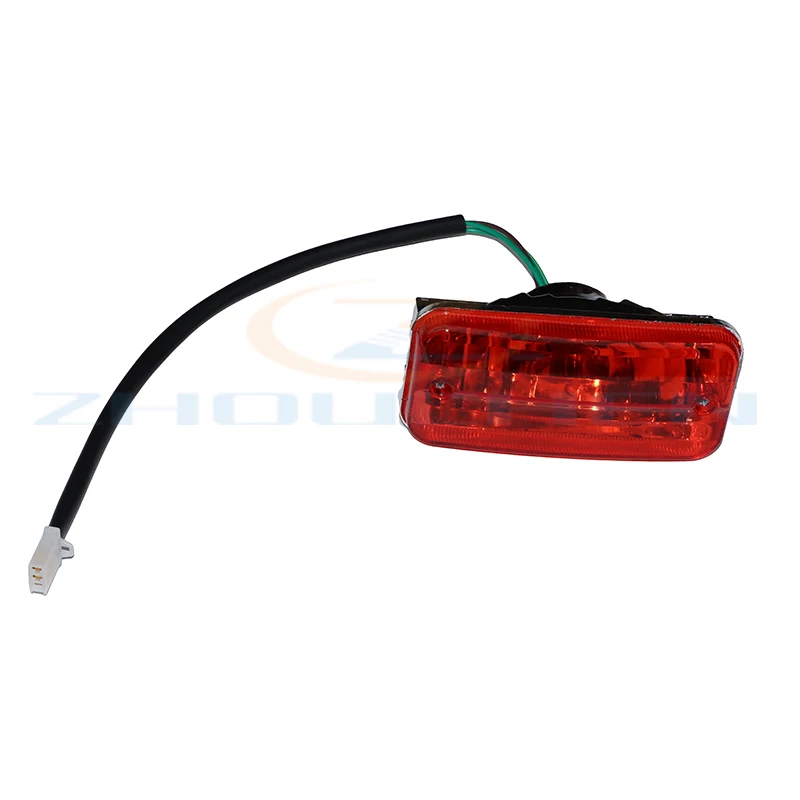 Suitable for 150cc ATV Four-wheel Beach Off-road Vehicle Go-kart Accessories Bull Light Tail Light Brake Light Warning Light