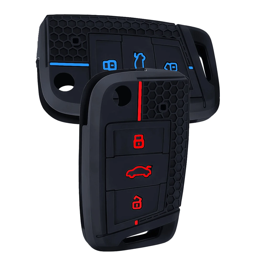 key case cover For VW golf 7 GTI POLO T-Cross T-Roc touran Tiguan Skoda Octavia Rapid kodiaq Fabia Seat Ibiza leon Ateca Arona