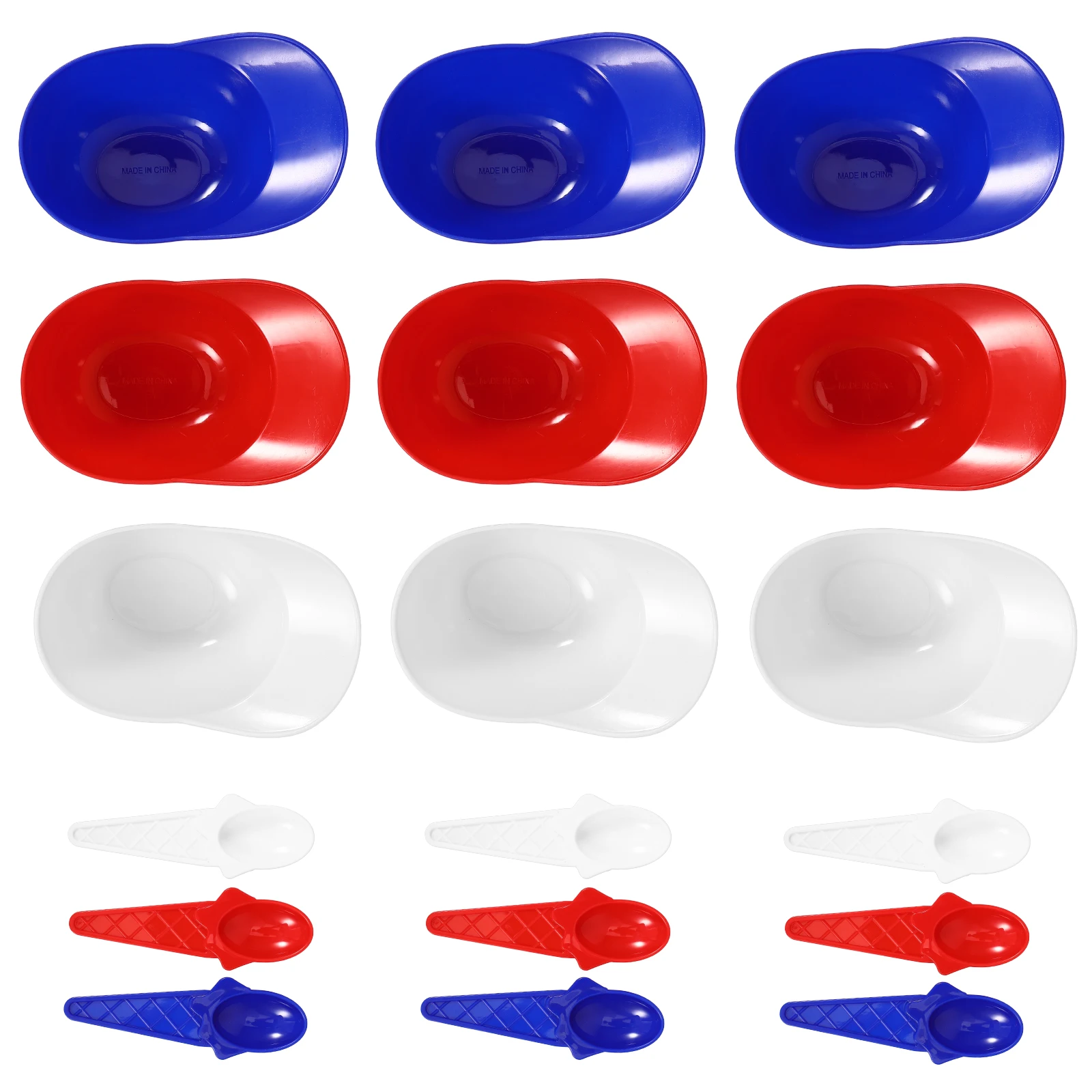 

12 Pcs Ice Cream Bowl Dessert Bowls for Baseball Dishes Hat Footed with Spoons Exquisite