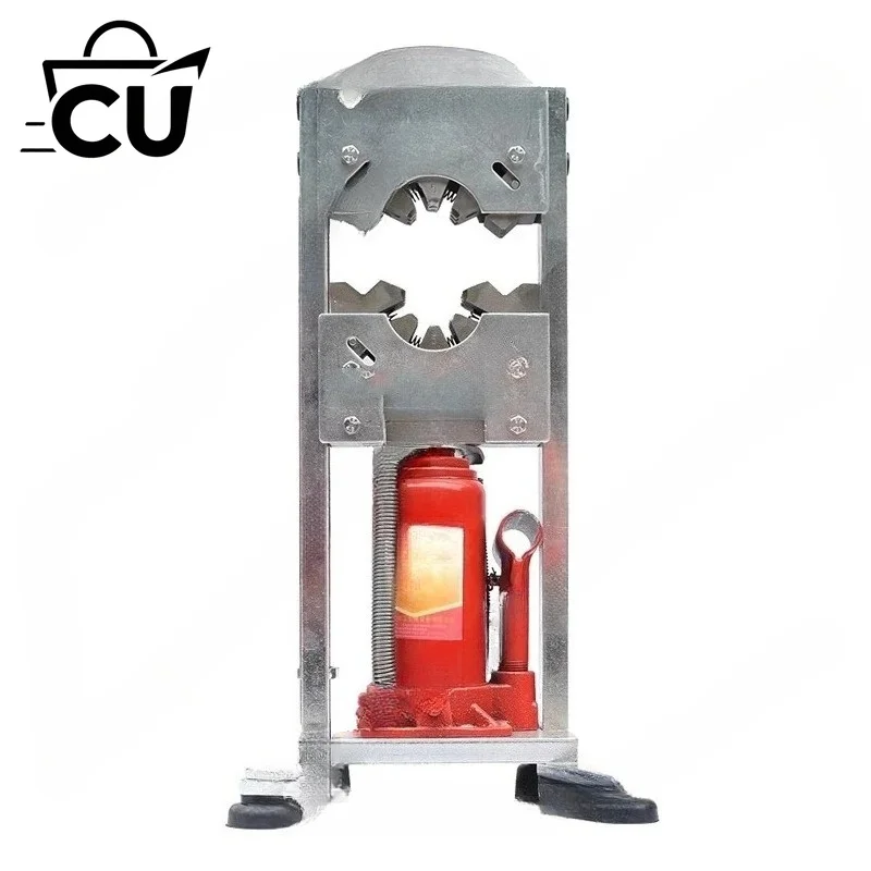 Manual Hydraulic Hose Crimping Tool Auto A/C Hose Hydra-Crimper Repair Air Condition Hose Portable Pipe Crimping Machine