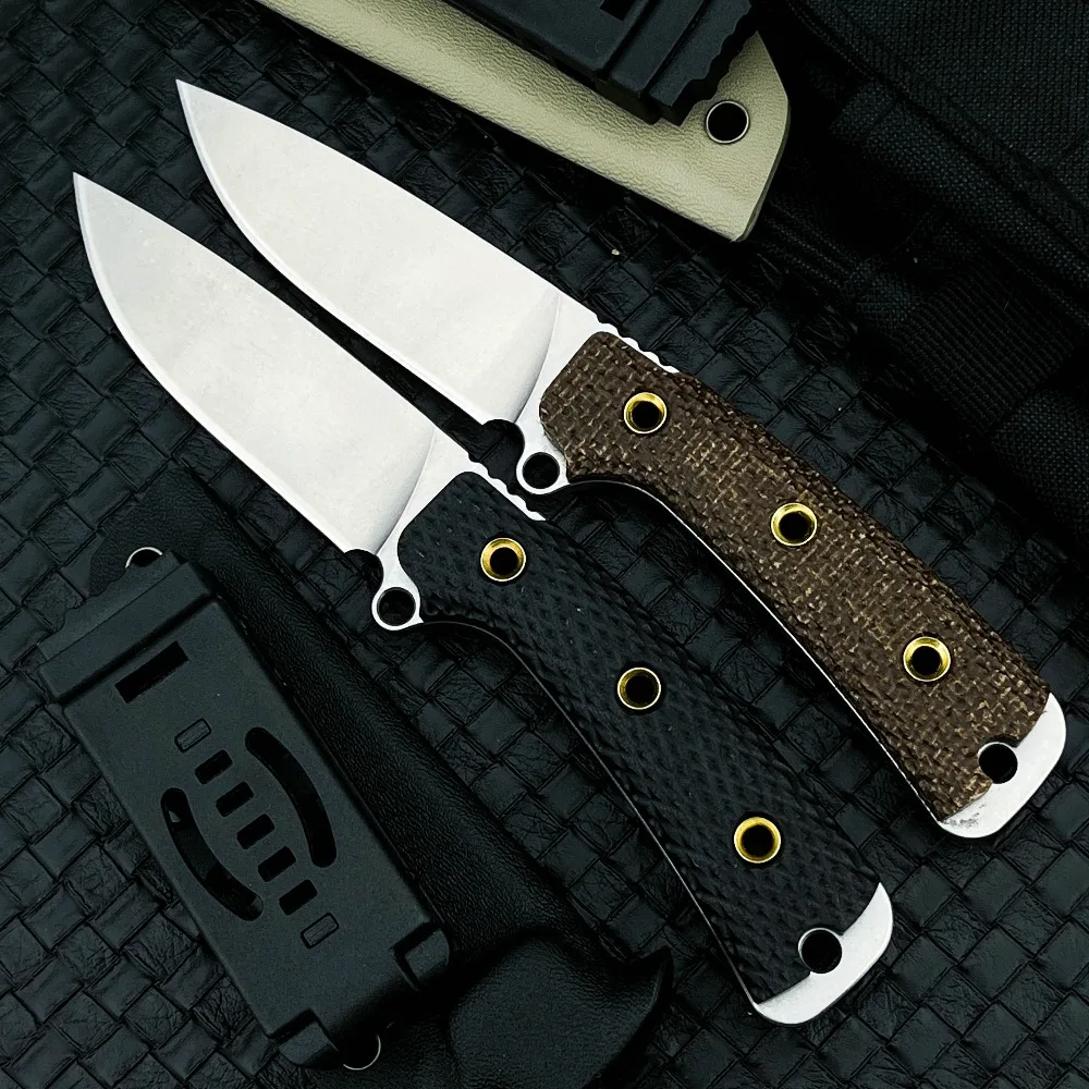 

Outdoor High Hardness Straight Knife 8Cr13mov Blade Micarta Handle Lightweight Durable Knives Fruit Knives Combat Knives