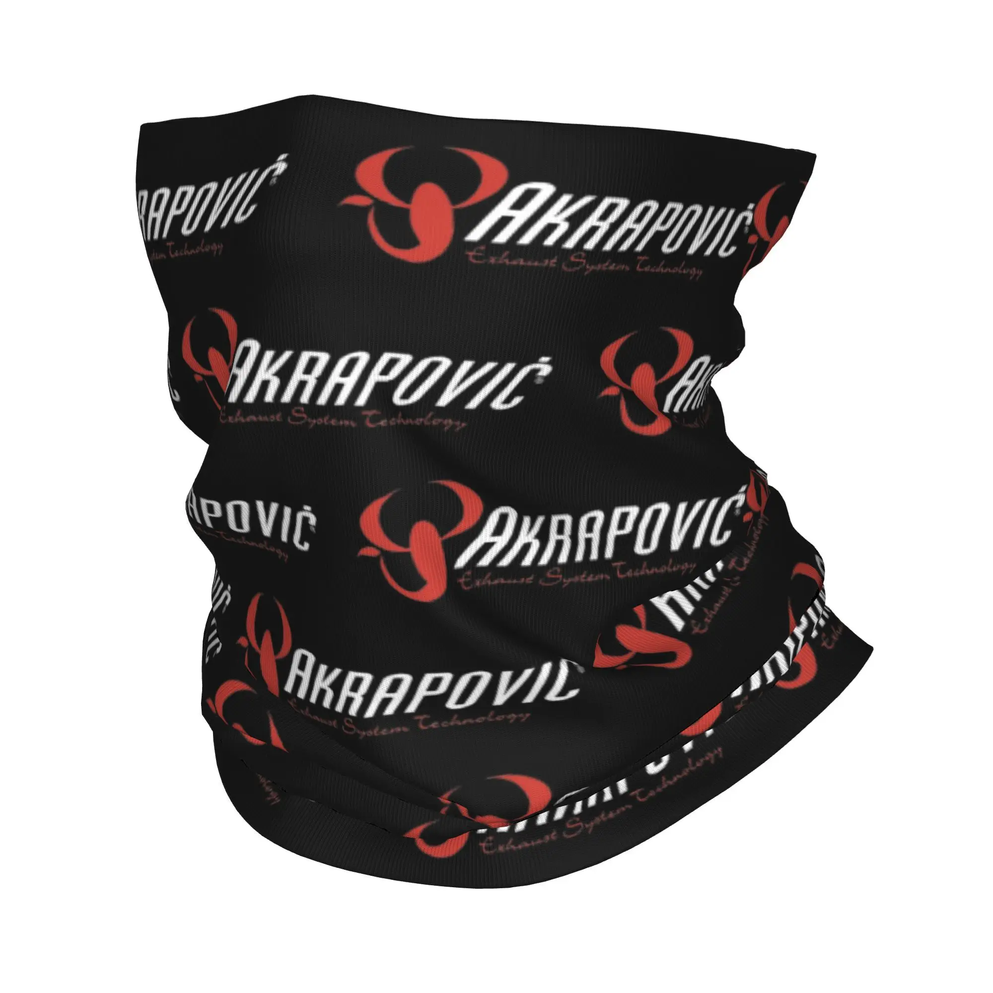 Car Moto Exhaust Akrapovics Bandana Neck Gaiter Balaclavas Wrap Scarf Multifunctional Headwear Running Men Women Adult Windproof