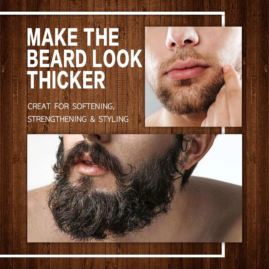 LOCKMIO Vanilla Scent Beard Oil for Men Beards Care Product Prevent Dry and Itchy Skin Under Beards Moisturize Beard Conditioner