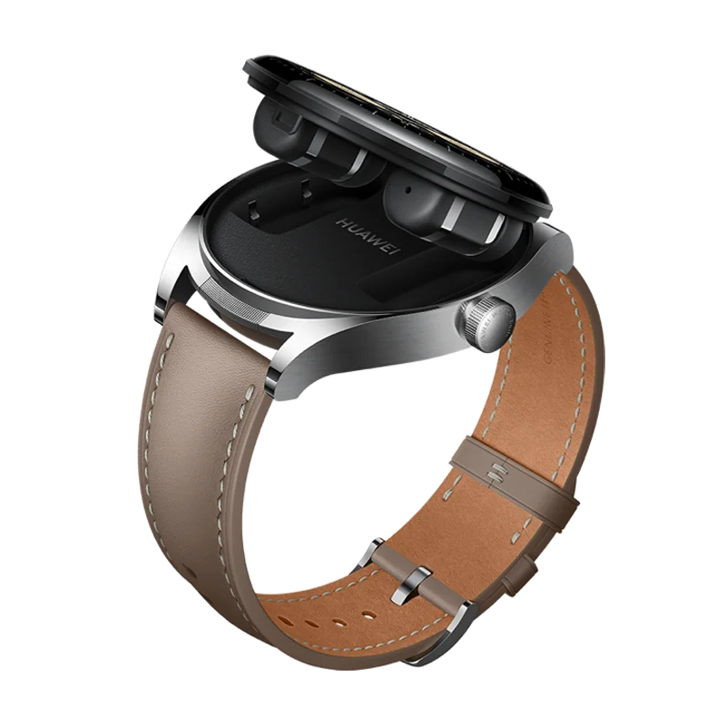 HUAWEI WATCH Buds Earphone layar warna AMOLED 1,43 inci versi Cina dan jam tangan panggilan pengurangan kebisingan AI 2 in 1