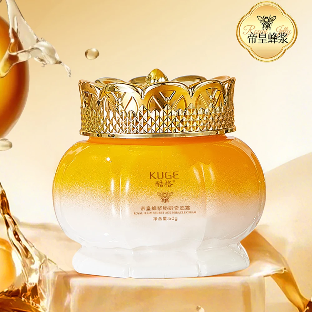 

Royal Jelly Secret Age Miracle Cream Facial Care Moisturizing Smooth Reduce Fine Lines Revitalizing Face Cream Korea Skincare
