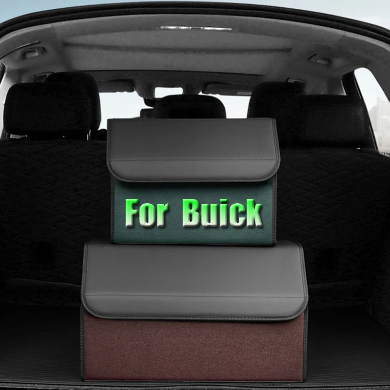 Custom Fit Collapsible Car Trunk Storage Box  For Buick Excelle Enclave Regal Encore Regal Trunk Tool Box Storage Auto Parts